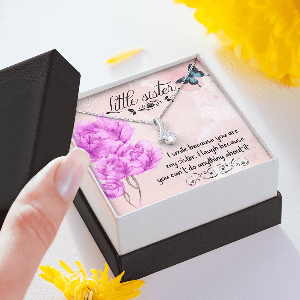 Sister to Sister Gift Necklace and Card
