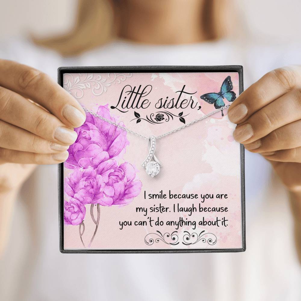 Sister to Sister Gift Necklace and Card