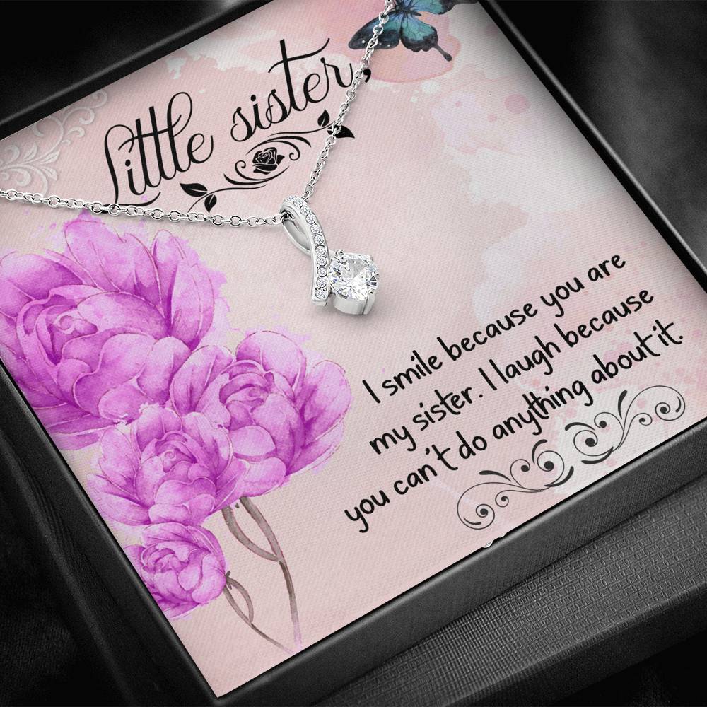 Sister to Sister Gift Necklace and Card