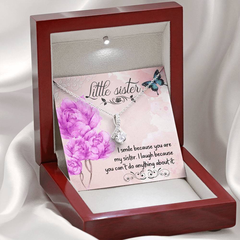 Sister to Sister Gift Necklace and Card
