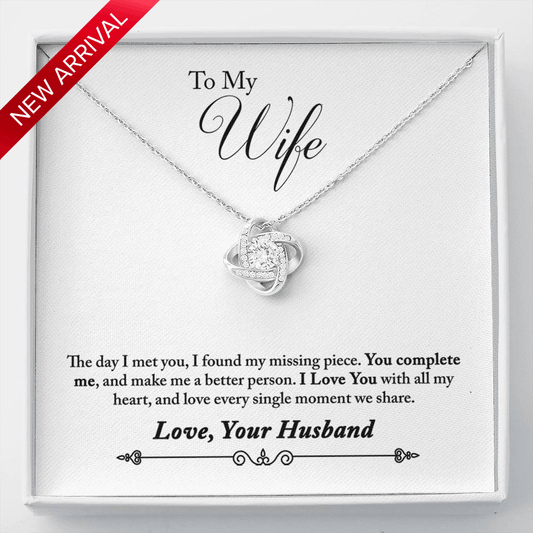 Necklace and Gift Card (To My Wife) - Standard Box